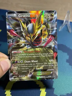 Giratina EX 57/98 XY Ancient Origins Ultra Rare Pokemon TCG Card - Image 3
