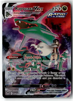 Rayquaza VMAX ⭐ TG20/TG30 Holo Silver Tempest Trainer Gallery Pokemon NM - Image 1