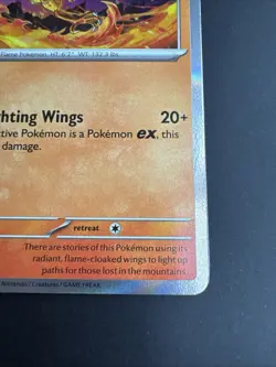 Moltres Phantasmal Flames Holo Rare 014/094 Near Mint Pokemon TCG NM - Image 5