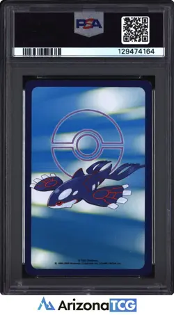Pokemon 2003 Treecko Ace Of Clubs Pokemon Sapphire Playing Card Japanese PSA 9 - Image 2