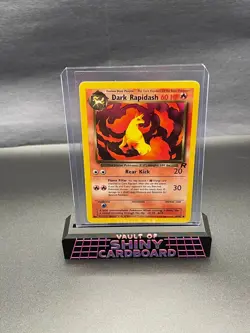 Dark Rapidash 44/82 Team Rocket Pokemon Vintage Non Holo NM/LP - Image 1