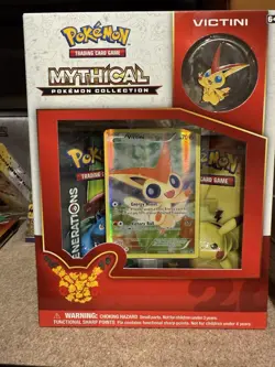Victini Mythical Collection XY Generations 20th Anniversary Box Set Pokemon TCG - Image 1