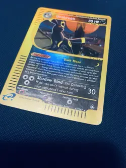 Pokemon TCG Umbreon 2002 41/147 Reverse Holo Aquapolis - Image 3