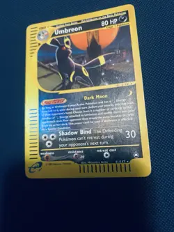 Pokemon TCG Umbreon 2002 41/147 Reverse Holo Aquapolis - Image 4