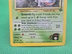 Pokemon TCG Erika's Venusaur 4/132 Gym Challenge Holo - Image 3