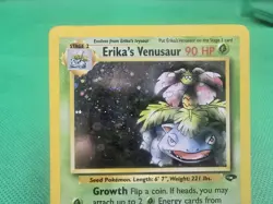 Pokemon TCG Erika's Venusaur 4/132 Gym Challenge Holo - Image 4