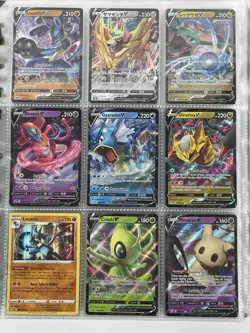 Pokemon Card Collection Binder Lot Holo Rare SIR Oricorio Pikachu Lugia - Image 5