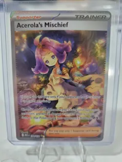 Acerola's Mischief 183/132 Me01: Mega Evolution Holo NM Pokemon TCG - Image 3