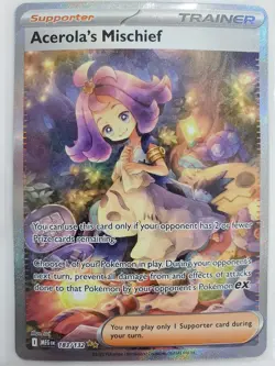 Acerola's Mischief 183/132 Me01: Mega Evolution Holo NM Pokemon TCG - Image 4