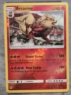 Arcanine - 22/214 - Reverse Holo - Pokemon Unbroken Bonds - Image 1