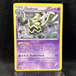 Dusknoir - 63/149 - Pokemon Boundaries Crossed Black White Cosmos Holo Rare - Image 1