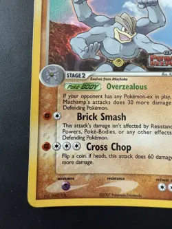 Pokemon TCG Machamp 11/108 EX Power Keepers Stamped Reverse Holo Near Mint - Image 5