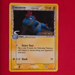 Pokemon Croconaw Delta Species 27/101 Dragon Frontiers Reverse Holo 70 HP - Image 1