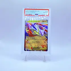 Mega Latias ex 100/132 Pokemon Mega Evolutions Double Black Star PSA 10 GEM MINT - Image 1