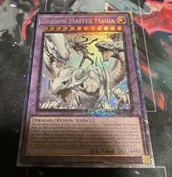 YuGiOh - Dragon Master Magia PCR RA04 EN055 Century Stampede 1st Edition NM - Image 1