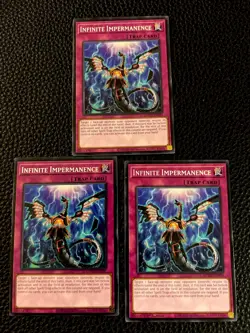 Infinite Impermanence (X3) SDWD-EN031 Yugioh 1st Edition (New) - Image 1