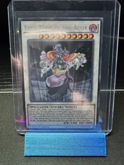 Yugioh! Loki, Lord of the Aesir - 1st Ed Secret Rare - LC5D-EN190 - LP - Image 1