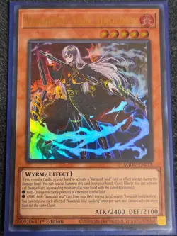 Yugioh Vanquish Soul Jiaolong AGOV-EN018 Ultra Rare 1st Ed NM - Image 1