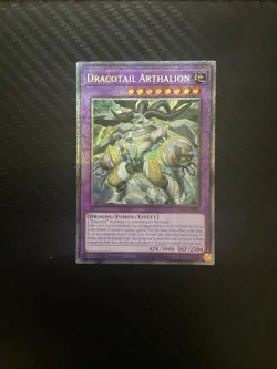 Yugioh | Dracotail Arthalion | JUSH | Starlight Rare | 1st Edition | NM - Image 1