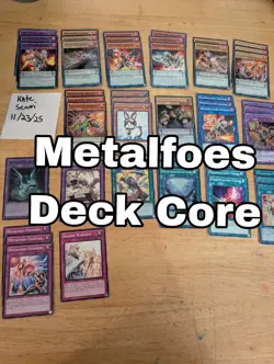 Yu-Gi-Oh Metalfoes Deck Core - Image 1