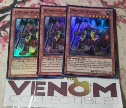 3x (M/NM) - Dododo Warrior - ZTIN-EN001 - Super Rare - 1st Edition YuGiOh - Image 1