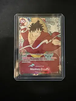 Monkey.D.Luffy (English Version 1st Anniversary Set) ST10-006 One Piece Foil - Image 3