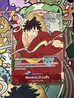 Monkey.D.Luffy (English Version 1st Anniversary Set) ST10-006 One Piece Foil - Image 4