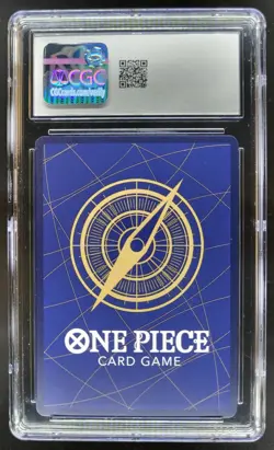 2025 ONE PIECE CCG MORE PIZZA!! ALT ART OP07-037 CGC 10 B PT - Image 2