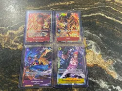 One Piece TCG | Illustration Boxes Vol. 5 & Vol. 6 Promo Set Brand New NM E - Image 1