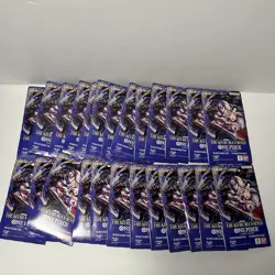 OP-14 Lot Of 50 Sleeved Packs Of One Piece TCG Azure Seas Seven Ships Fast - Image 3