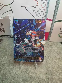 Portgas D. Ace (SP Alt Art) EB02-028 R Carrying on His Will - ONE PIECE Japanese - Image 1