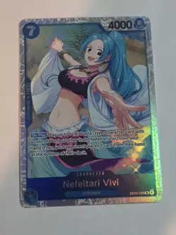ONE PIECE Card Nefeltari Vivi EB04-025 SR OP14 NM/M Pack Fresh - Image 1