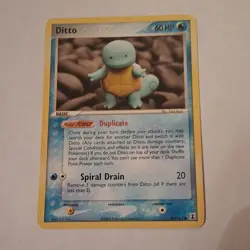 Pokemon Ditto EX Delta Species 64/113 Common 60HP 2005 Regular TCG Card - Image 1