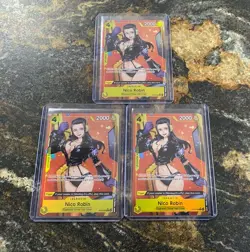 Nico Robin Alt Art ST29-009 C Starter Deck (EGGHEAD) ONE PIECE Card English X3 A - Image 1