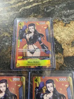 Nico Robin Alt Art ST29-009 C Starter Deck (EGGHEAD) ONE PIECE Card English X3 A - Image 3