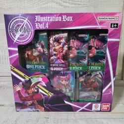BANDAI One Piece Trading Card Game TCG Illustration Box Volume 4 VOL 4 Sealed - Image 1