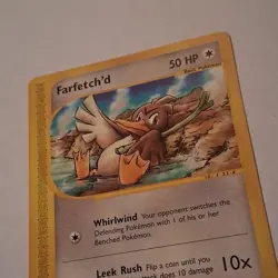 Pokemon Farfetch'd Skyridge 55/144 Regular Common 50HP English 2003 TCG Card - Image 2