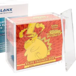 Pokemon Magnetic Booster Box Acrylic Case! Pokemon Card Protective Display! - Image 4