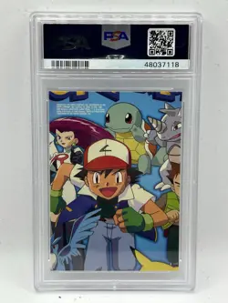 1999 JESSE #TV9 TOPPS POKEMON SERIES 1 CHARACTER CARDS PSA 9 🍒🫦 Pop 21 - Image 2