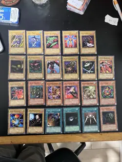 Vintage Yu-Gi-Oh Card Lot Original Early Sets Gaia Wingweaver Time Wizard More - Image 1