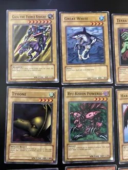 Vintage Yu-Gi-Oh Card Lot Original Early Sets Gaia Wingweaver Time Wizard More - Image 2