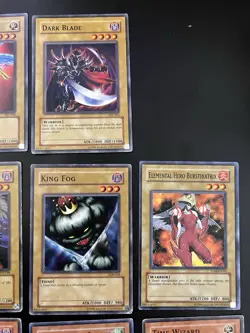 Vintage Yu-Gi-Oh Card Lot Original Early Sets Gaia Wingweaver Time Wizard More - Image 4