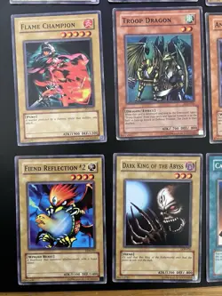 Vintage Yu-Gi-Oh Card Lot Original Early Sets Gaia Wingweaver Time Wizard More - Image 5