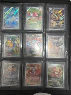 Pokemon TCG Collection Various Cards Comes With Binder NM Toploaded - 58 Cards - Image 1