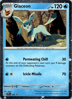 Glaceon - (Cosmos Holo) Promo SV: Scarlet & Violet Promo Cards 171 NM - Image 1