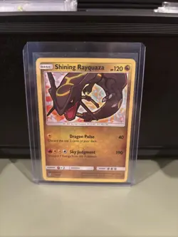 Pokemon TCG Shining Rayquaza Card Legends 56/73 LP - Image 1