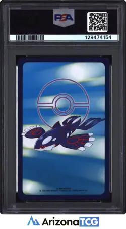 Pokemon 2003 Linoone 9 of Spades Pokemon Sapphire Playing Cards Japanese PSA 8 - Image 2
