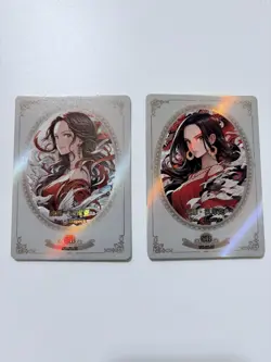 Boa Hancock 2 Card SR Lot One Piece Waifu Goddess Story Thick Foil - Image 1