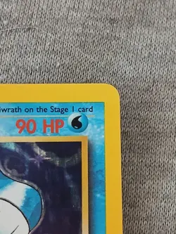 Poliwrath Holo Rare Pokemon TCG Card Unlimited Base Set 13/102 LP - Image 3