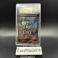 CGC PRISTINE 10 ONE PIECE DAY'25 DON!! 2025 ONE PIECE CARD JAPANESE 7 - Image 1